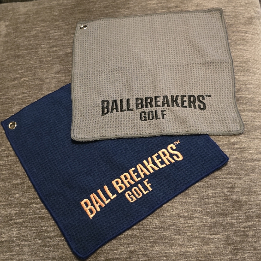Greenside Golf Towels - (2) Ball Breakers Golf